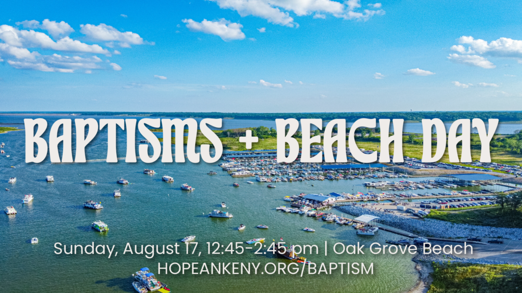 Baptisms + Beach Day