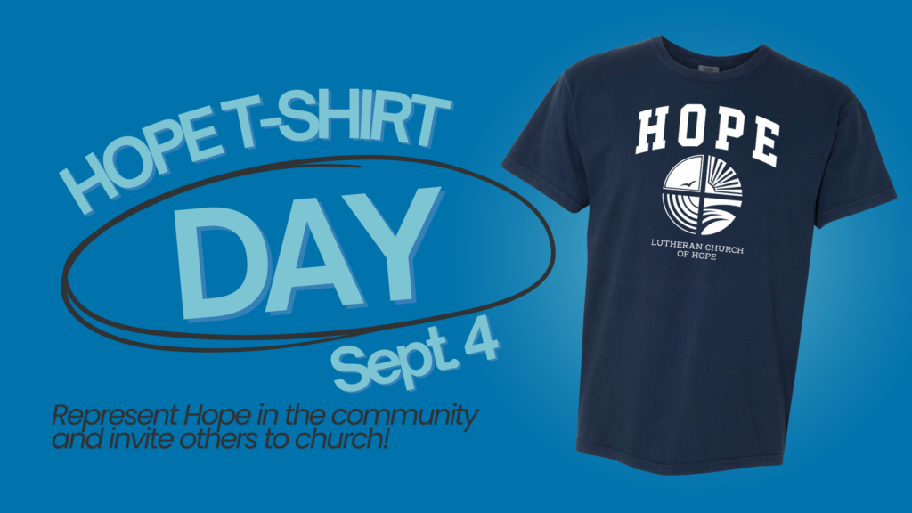 2025 Hope T Shirt Day H
