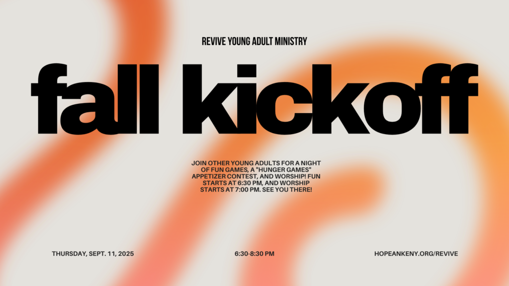 REVIVE Fall Kickoff H