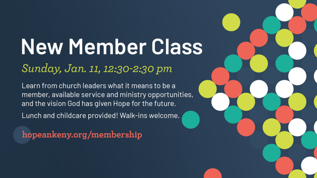 Jan New Member Class info H