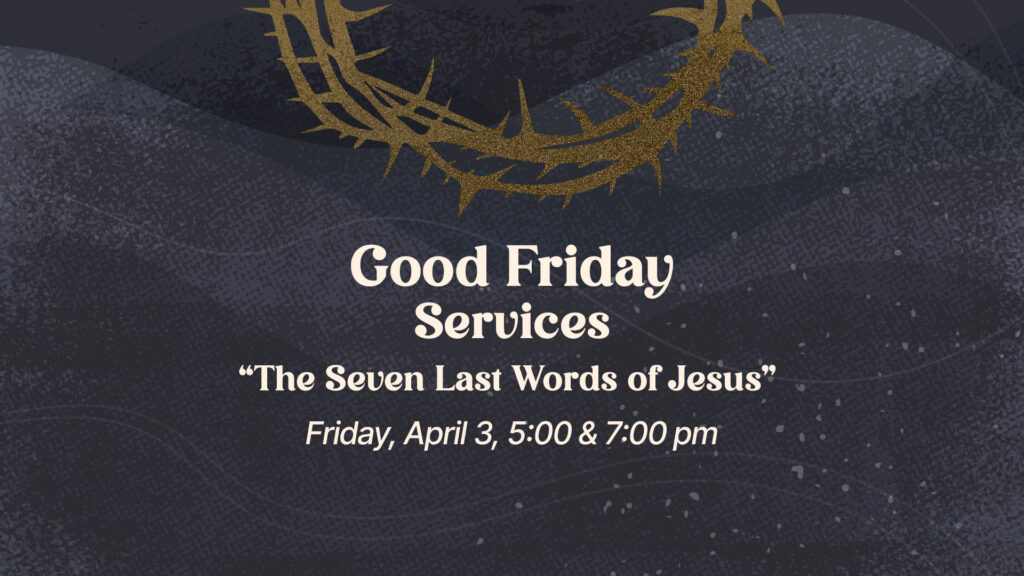 Good Friday Service times H
