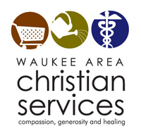 Waukee area christian services logo